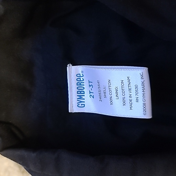 2 for $25 - Gymboree Boys 2T-3T Navy Blue Blazer - Picture 2 of 4